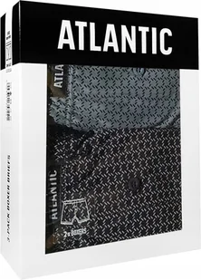 ATLANTIC LUŹNE BOKSERKI MĘSKIE SZORTY 2MBX034 *M* - Majtki męskie - miniaturka - grafika 1
