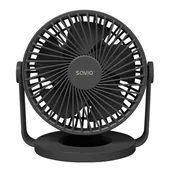 Wentylatory - SAVIO AD-01 Czarny - miniaturka - grafika 1