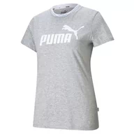 Koszulki i topy damskie - Koszulka damska Puma Amplified Graphic Tee szara 585902 04 - miniaturka - grafika 1
