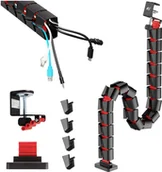 Maskownice do kabli - Nano RS, 1345mm, czano czerwony, RS125 - miniaturka - grafika 1