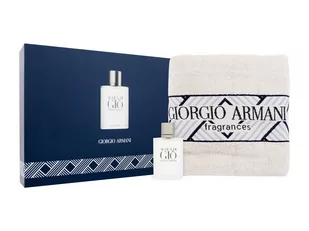 Giorgio Armani Acqua di Giò Pour Homme zestaw Edt 100 ml + Ręcznik dla mężczyzn - Zestawy perfum męskich - miniaturka - grafika 1