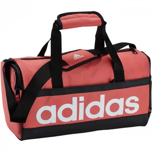 Torba adidas Essentials Linear Duffel Bag Extra Small (kolor Pomarańczowy. Różowy) - Torby sportowe - miniaturka - grafika 1