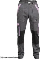 Odzież robocza - CERVA MAX SUMMER LADY - spodnie - szary/jasnofioletowy 54 - miniaturka - grafika 1