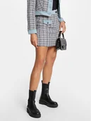 Spódnice - Morgan Spódnica mini 241-JOUCO Niebieski Regular Fit - miniaturka - grafika 1