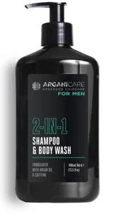 Arganicare 2in1, Szampon Żel Pod Prysznic, 400ml - Szampony do włosów - miniaturka - grafika 1