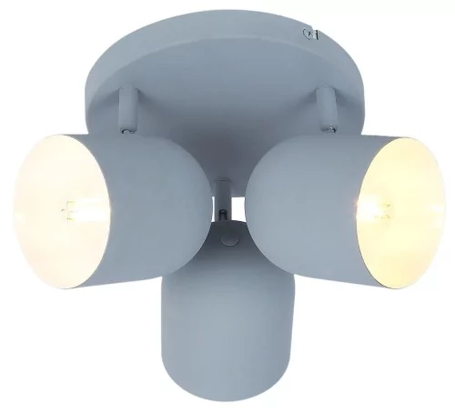 Candellux Azuro lampa sufitowa (spot) 3-punktowa szara 98-63236