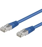 Kable miedziane - Goobay CAT 5-1500 SFTP Blue 15m kabel sieciowy Niebieski - miniaturka - grafika 1