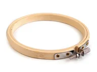 Pasmanteria - kufer-pasmanteria.pl Tamborek Drewniany 12 cm B042-790E0_20220321155014 - miniaturka - grafika 1