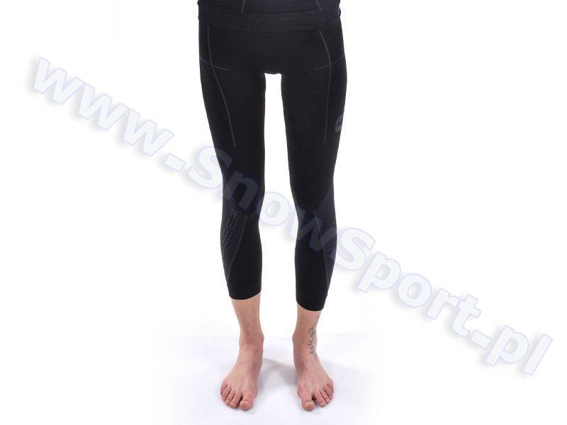 Wisser, Legginsy termoaktywne damskie, Wisser Thermo, czarny, rozmiar S
