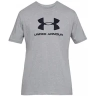 Koszulki sportowe męskie - Koszulka fitness męska Under Armour Sportstyle Logo SS - miniaturka - grafika 1
