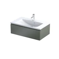 Szafki łazienkowe - Szafka łazienkowa pod umywalkę Oristo Brylant 80 cm zielony mat OR36-SD1S-80-17 - miniaturka - grafika 1