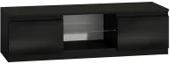Szafki RTV - Czarna industrialna szafka rtv N1-G54 - miniaturka - grafika 1