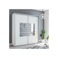 Szafy - Szafa Przesuwna 100 A2 Skąpski Meble Grafit, Grafit, 215 cm - miniaturka - grafika 1