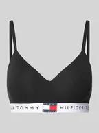 Biustonosze - Biustonosz typu bralette z elastycznym pasem z logo model ‘TH Heritage’ - miniaturka - grafika 1