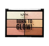 Rozświetlacze do twarzy i ciała - NYX Paleta rozświetlająca do makijażu NYX - miniaturka - grafika 1