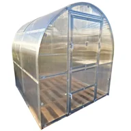 Szklarnie ogrodowe - Szklarnia KLASIKA SLIM 2x2 m poliwęglan 6mm fundament 4m2 - miniaturka - grafika 1