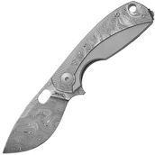 Scyzoryki - Viper LILLE DAMASCO Bjorkmans Twist Pattern, TYTAN z nakładką z damastu VA5964TI - miniaturka - grafika 1