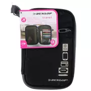 Torby fotograficzne i futerały - Dunlop Czarny portfel podróżny saszetka turystyczna - miniaturka - grafika 1
