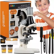 Mały naukowiec - Mikroskop Cyfrowy Led Przybliżenie 1200X Akcesoria - miniaturka - grafika 1