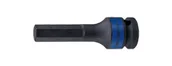 Klucze i nasadki - KING TONY Nasadka udarowa 1/2" 401510m, hex 10 mm, 80 mm - miniaturka - grafika 1