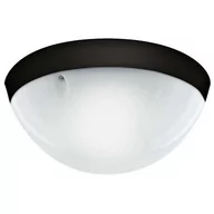 Lampy ogrodowe - Ideus Ogrodowa LAMPA sufitowa AQUA DOLUNAY S 03076 zewnętrzna OPRAWA elewacyjna KINKIET z sensorem ruchu IP54 czarny biały 03076 - miniaturka - grafika 1