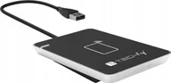 Czytniki kart pamięci - Czytnik Techly Czytnik Kart Zbliżeniowych Techly NFC RFID 13.56 MHz na USB 2.0 - miniaturka - grafika 1