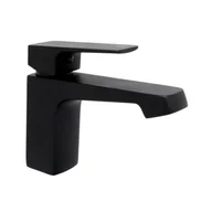 Baterie umywalkowe - Bateria umywalkowa czarna Muro Liveno - miniaturka - grafika 1