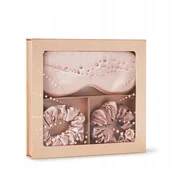 Akcesoria do bielizny - Crystallove Silk eye mask&scrunchies set opaska na oczy i 2 gumki do włosów - miniaturka - grafika 1