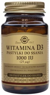 Solgar WITAMINA D3 100 szt. - Suplementy diety - miniaturka - grafika 1