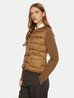 Kurtki damskie - Tommy Hilfiger Kurtka puchowa WW0WW44343 Brązowy Slim Fit - miniaturka - grafika 1