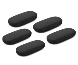 5x Etui na okulary Futerał STHC-13 czarne - Akcesoria do okularów - miniaturka - grafika 1