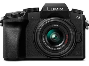 Panasonic Lumix aparat cyfrowy DMC-G7/DMC-G70, ogniskowa 14-42 mm / 3.5-5.6, Lumix G Vario, 45-150 mm / 4.0-5.6 Asph. / O.I.S. (optyczny stabilizator obrazu), Lumix G Vario MEGA Asph./OIS stabilizator - Inne - miniaturka - grafika 1