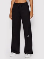 Spodnie sportowe damskie - Calvin Klein Jeans Spodnie dresowe J20J218701 Czarny Relaxed Fit - miniaturka - grafika 1