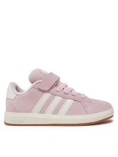 adidas Sneakersy Grand Court 00s JH6181 Różowy - Buty dla dziewczynek - miniaturka - grafika 1