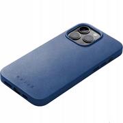 Etui i futerały do telefonów - Mujjo Full Leather Case etui skórzane do iPhone 14 Pro Max kompatybilne z MagSafe (monaco blue) - miniaturka - grafika 1