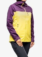 Kurtki damskie - Kurtka softshell damska Marmot ROM GORE-TEX Infinium Hoody - purple fig/limelight - miniaturka - grafika 1