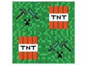 Dekoracje i nakrycia stołu na imprezę - Congee.pl Serwetki urodzinowe Piksele - 33 cm - 20 szt. S33-PIK1 - miniaturka - grafika 1