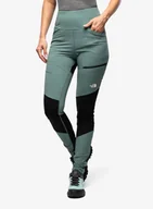 Spodnie damskie - Spodnie damskie The North Face Felik Alpine Tight - dark sage/black - miniaturka - grafika 1