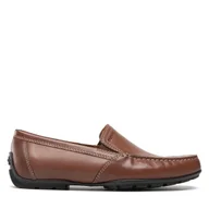 Mokasyny męskie - Mokasyny Geox U Moner V U1144V 00039 C6010 Brązowy - miniaturka - grafika 1