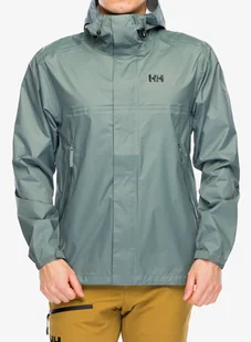 Kurtka przeciwdeszczowa Helly Hansen Loke Jacket - grey cactus - Kurtki męskie - miniaturka - grafika 1