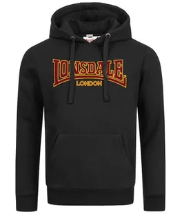 Bluza LONSDALE CLASSIC czarna kaptur-M - Bluzy męskie - miniaturka - grafika 1
