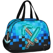 Torby szkolne - Starpak Torba na Ramię Pixel Blue 552616 - miniaturka - grafika 1