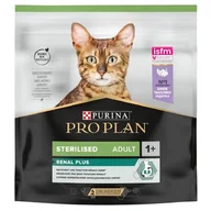 Sucha karma dla kotów - PRO PLAN Sterilised Renal Karma dla kotów bogata w indyka 400+400g GRATIS - miniaturka - grafika 1