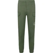 Spodnie i spodenki dla chłopców - Calvin Klein Jeans Spodnie jogger | Regular Fit - miniaturka - grafika 1