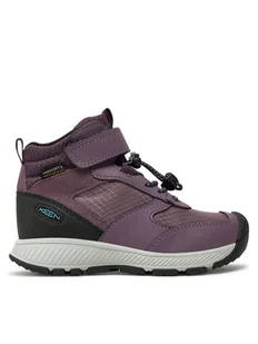 Keen Trzewiki Skua Waterproof Boot 1029630 Fioletowy - Buty dla dziewczynek - miniaturka - grafika 1