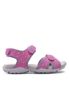 Geox Sandały J S.Roxanne B J25D9B 05015 C8257 D Różowy - Buty dla dziewczynek - miniaturka - grafika 1