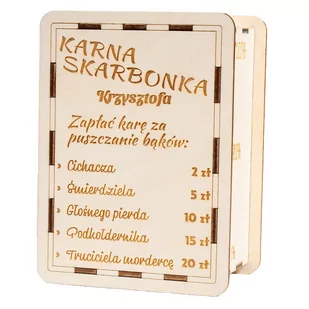 Karna skarbonka z grawerem - Skarbonki - miniaturka - grafika 3