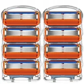 Maszynki do golenia i wkłady - Gilette Fusion 5 Wkłady Wymienne Ostrza, 8 Szt - miniaturka - grafika 1