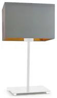 Lampy stojące - Lampka na szafkę nocną na białym stelażu - Natilo - miniaturka - grafika 1