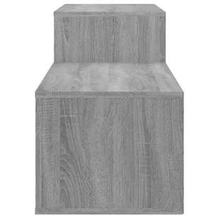 Szafka na buty, szary dąb sonoma, 150x35x45 cm - Szafki na buty - miniaturka - grafika 7